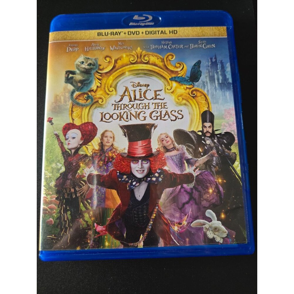 Disney ALICE THROUGH THE LOOKING GLASS blue ray HD